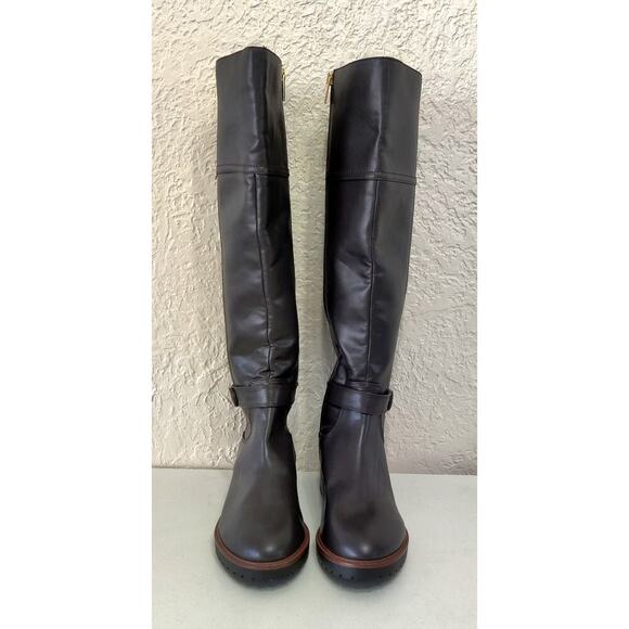 New Tommy Hilfiger Women's Felvia knee High Boot Size 7.5 M in Expresso Brown - Picture 5 of 8